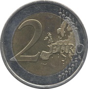 2 Euro 2nd map reverse image