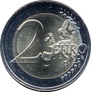 2 Euros Road to Independence reverse image