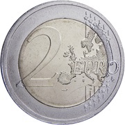 2 Euros Independence of Estonia reverse image