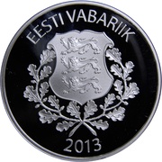 7 Euros Raimond Valgre obverse image