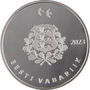 14 Euros Estonian farming couple obverse image