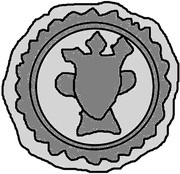 Denier Bracteate Reval reverse image