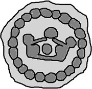 Denier Bracteate Reval reverse image