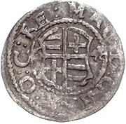 1 Schilling - Magnus Arensburg; four-sectioned shield obverse image