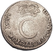 4 Rundstück - Carl XI Without inner obverse circle obverse image