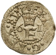 1 Schilling - Eric XIV Type 1; with crown obverse image