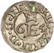 1 Schilling - Eric XIV Type 2; without shield obverse image