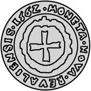 1 Mark - Eric XIV, Estonia, 1561-1562 reverse image