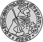 4 Mark - Gustav II Adolf Weight of 12 Mark obverse image