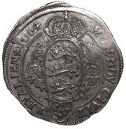 4 Mark - Carl XI 2nd shield, Estonia, 1664 reverse image