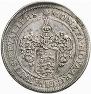 1 Riksdaler - Carl XI, Estonia, 1664 reverse image