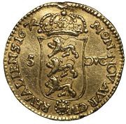5 Ducats - Carl XI 2nd portrait reverse image
