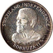 10 Cents - Sobhuza II Independence obverse image