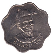 10 Cents - Sobhuza II FAO obverse image