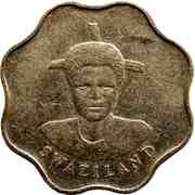 10 Cents - Mswati III 1st portrait obverse image