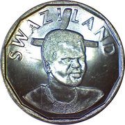 50 Cents - Mswati III obverse image