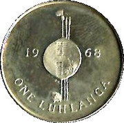 1 Luhlanga - Sobhuza II Independence reverse image