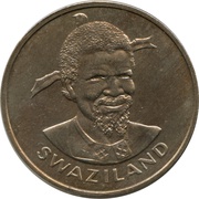 1 Lilangeni - Sobhuza II FAO - International Women's Year obverse image