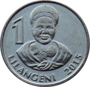 1 Lilangeni - Mswati III reverse image