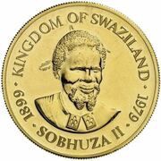 2 Emalangeni - Sobhuza II 80th Anniversary of the King obverse image