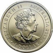1 Dollar - Elizabeth II 6th Portrait - Queen Victoria 200th Anniversary obverse image