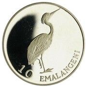 10 Emalangeni - Sobhuza II reverse image
