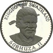 15 Emalangeni - Sobhuza II Birth of King Sobhuza II obverse image