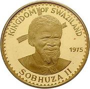 100 Emalangeni - Sobhuza II Anniversary of king Sobhuza II obverse image