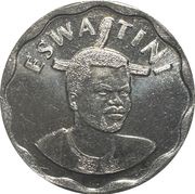 20 Cents - Mswati III obverse image