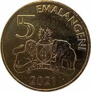 5 Emalangeni - Mswati III reverse image