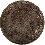 ¼ Birr - Menelik II obverse image