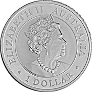 1 Dollar - Elizabeth II 6th Portrait - Australian Nugget obverse image