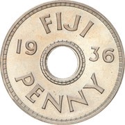 1 Penny - Edward VIII reverse image