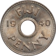 1 Penny - George VI reverse image