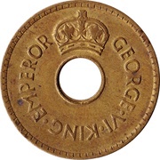 1 Penny - George VI obverse image