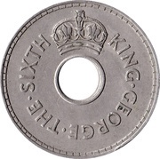 1 Penny - George VI obverse image