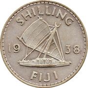 1 Shilling - George VI reverse image
