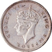 1 Shilling - George VI obverse image