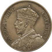 1 Florin - George V obverse image