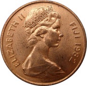 2 Cents - Elizabeth II 2nd portrait obverse image