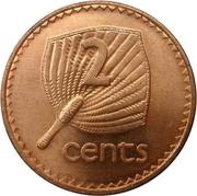 2 Cents - Elizabeth II 2nd portrait reverse image