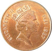2 Cents - Elizabeth II 3rd portrait obverse image