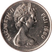 5 Cents - Elizabeth II 2nd portrait obverse image
