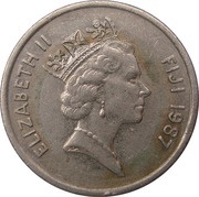 5 Cents - Elizabeth II 3rd portrait obverse image