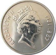 10 Cents - Elizabeth II 3rd portrait obverse image