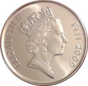 20 Cents - Elizabeth II 3rd portrait obverse image