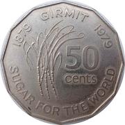 50 Cents - Elizabeth II FAO reverse image