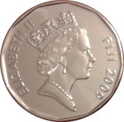 50 Cents - Elizabeth II 3rd portrait obverse image