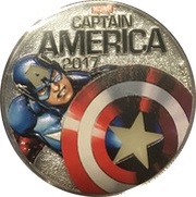 ½ Dollar Light-up Captain America reverse image