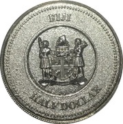 ½ Dollar Light-up Iron Man obverse image